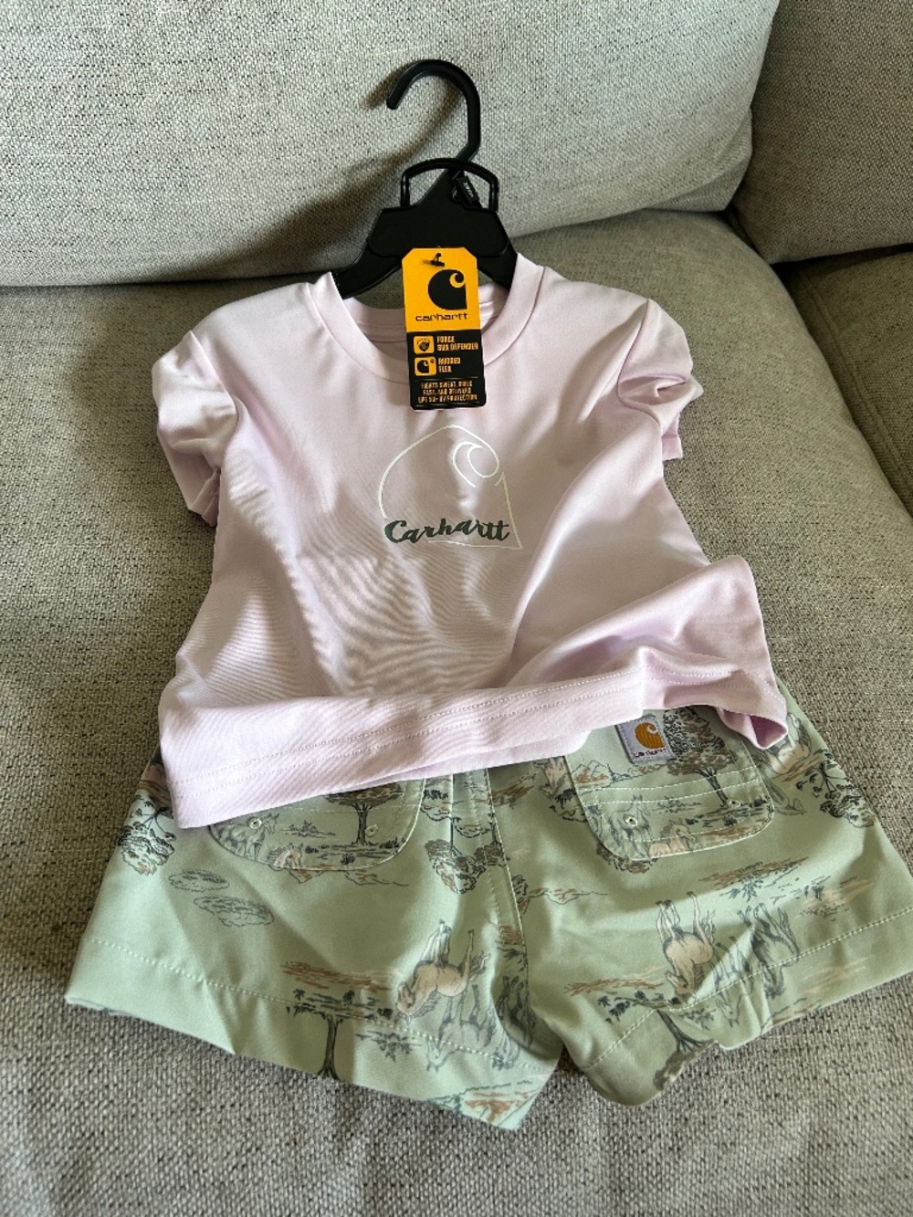 Girls Toddler Carhartt Set